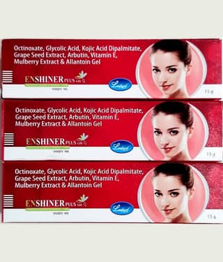 ENSHINER PLUS CREAM 15 GM (PACK OF 3) Hand Cream 45 g Pack of 3