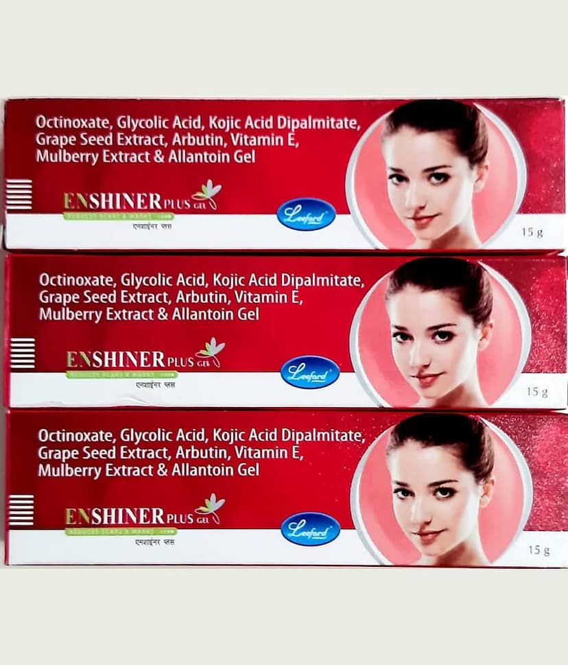 ENSHINER PLUS CREAM 15 GM (PACK OF 3) Hand Cream 45 g Pack of 3