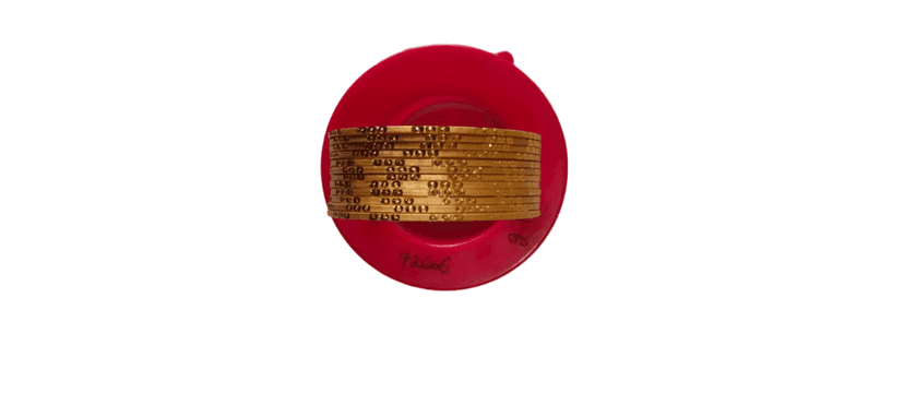 Gold Plated Engraved Bangle Set of 12 view 3