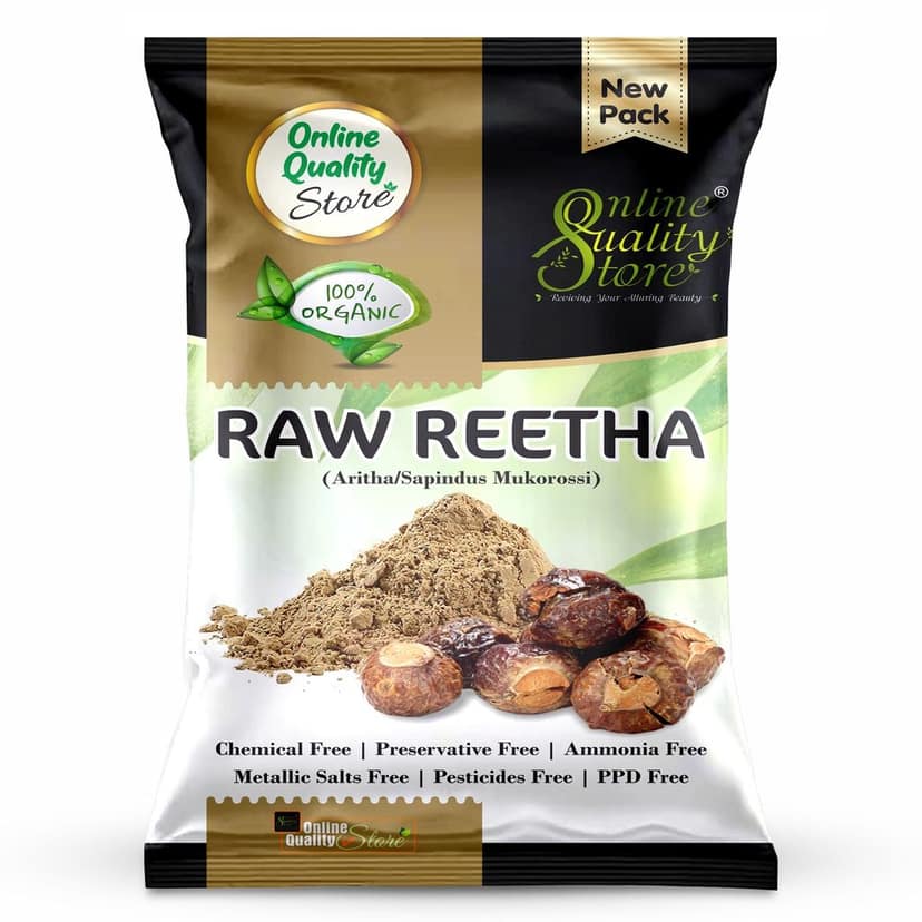 Online Quality Store reetha amla shikakai combo raw form |raw reetha for hair |Aritha|Reetha|Ritha|Soapnuts (Sapindus Mukorossi) |Indian Gooseberry |dried Shikakai, Acacia Concinna|hair pack ,300g view 4