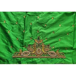 OMSAIFAB Cotton Silk Self Design Blouse Material view 2