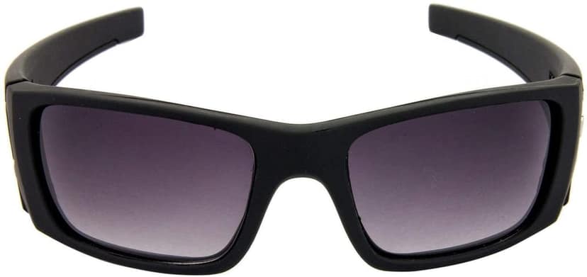 HRINKAR Men Sports Sunglasses Black & Grey Frame, Blue & Black Lens (Medium) - Pack of 2 view 2