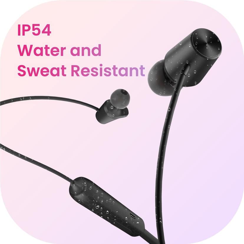 Hammer Twist In-Ear Bluetooth Neckband With Upto 14 Hours Playback view 6