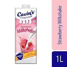 CAVINS STRAWBERRY MILKSHAKE 1L