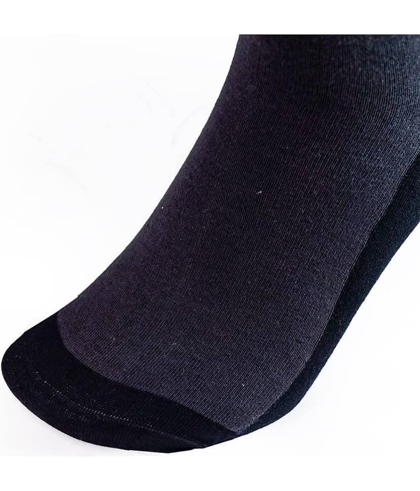 Man Arden - Dark Grey Cotton Men's Mid Length Socks ( Pack of 1 ) view 2