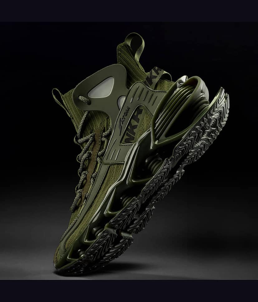 ATOM Alpha Predator Olive Men's Sneakers