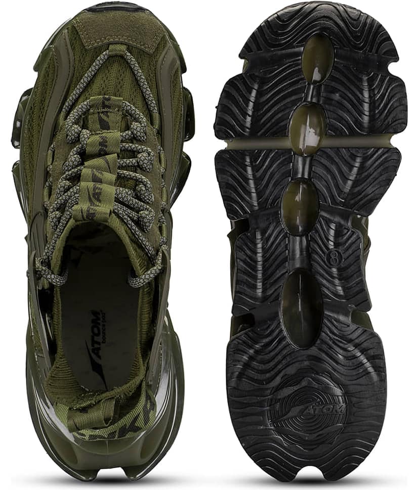 ATOM Alpha Predator Olive Men's Sneakers view 6