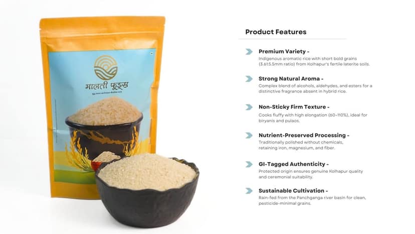 Indrayani Rice1kg view 3