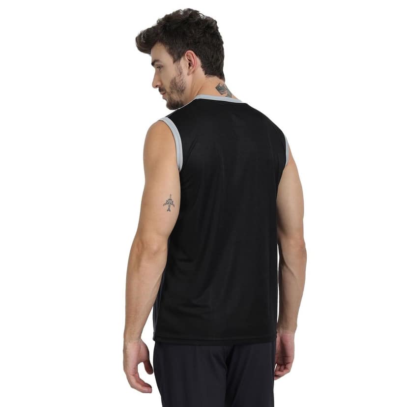 FTX Men Colorblock Round Neck Sleeveless Tshirt view 2