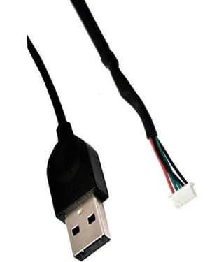 EKRAJ 1.5m Serial Cable For Mantra MFS 100 Fingerprint Scanner - Black