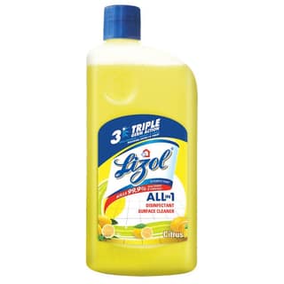 Lizol Disinfectant Surface & Floor Cleaner Liquid, Citrus - 1 L