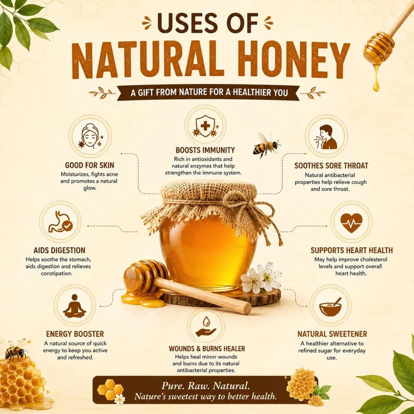 Afterthought Naturals Multifloral Raw Honey view 3