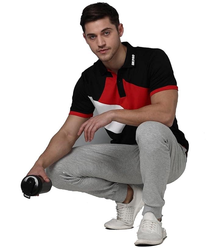 Bepro Men's Polo Neck T-Shirt view 4