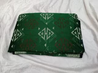 Women's Handmade Dark Green Design Saree
