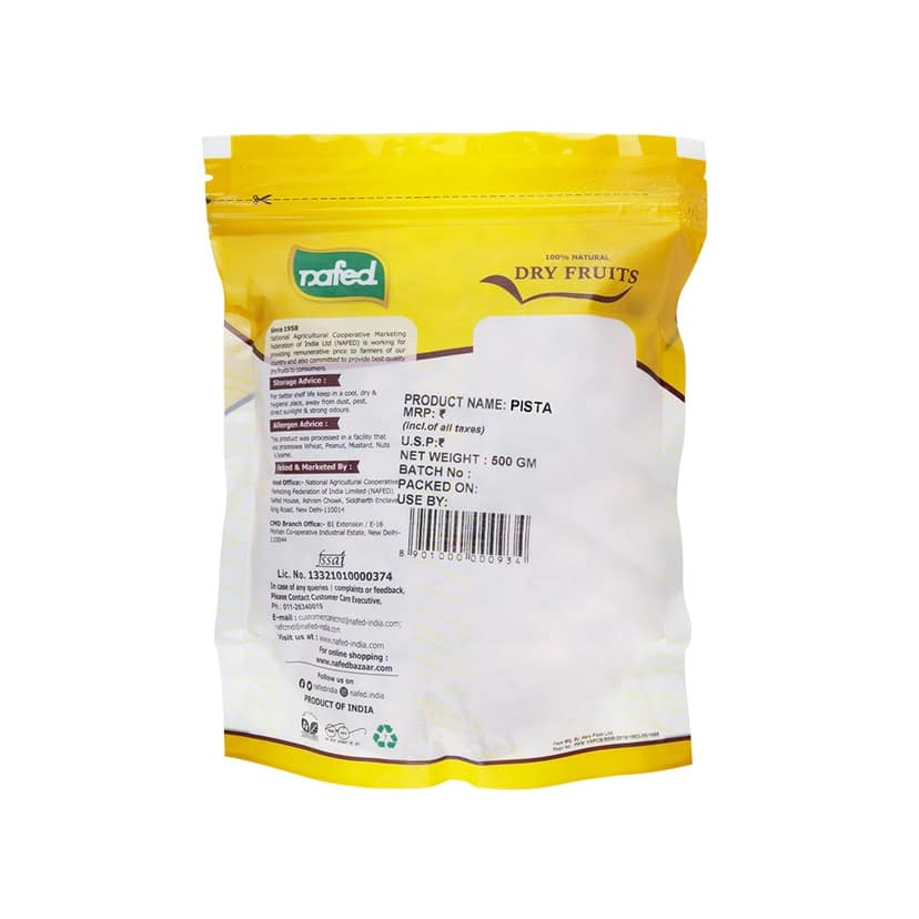 NAFED Pista Dodi Dry Fruits – 500 g view 2