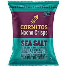 Cornitos Sea Salt Nacho Chips, 150 G Pouch