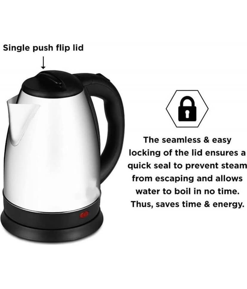 Scarlett - Silver 2 litres Stainless Steel Water and Tea & Soups view 2