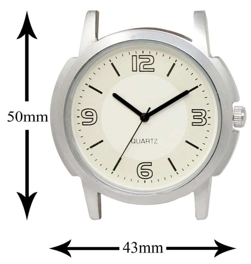 White Casual Analog Watch for Men LR16 view 4