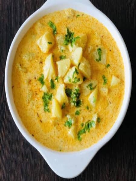 Dahi k aloo