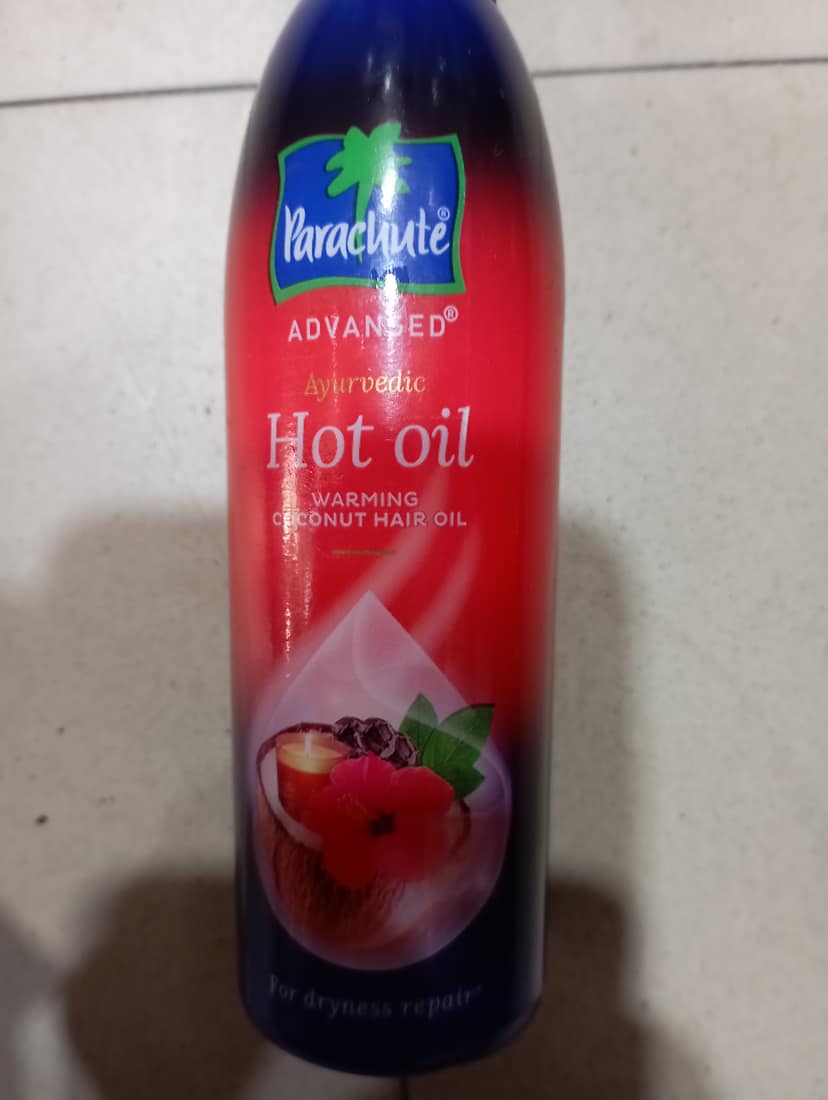 Parachute Advansed Hot oil Warming Coconut hair oil