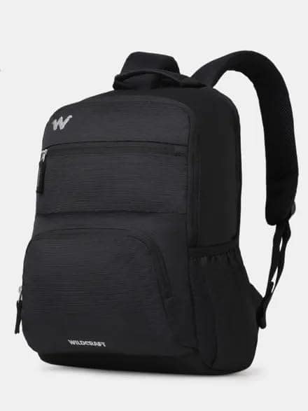 Drifter Laptop School College Backpack, 15L, 2 Main Compartments, 17 Inch Compatibility, SecureFit (Black) view 2