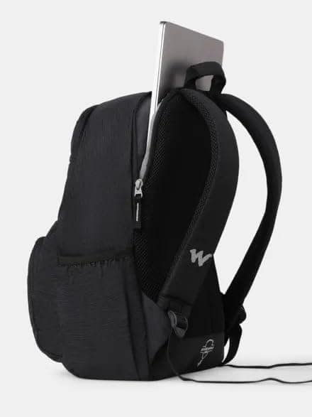 Drifter Laptop School College Backpack, 15L, 2 Main Compartments, 17 Inch Compatibility, SecureFit (Black) view 3