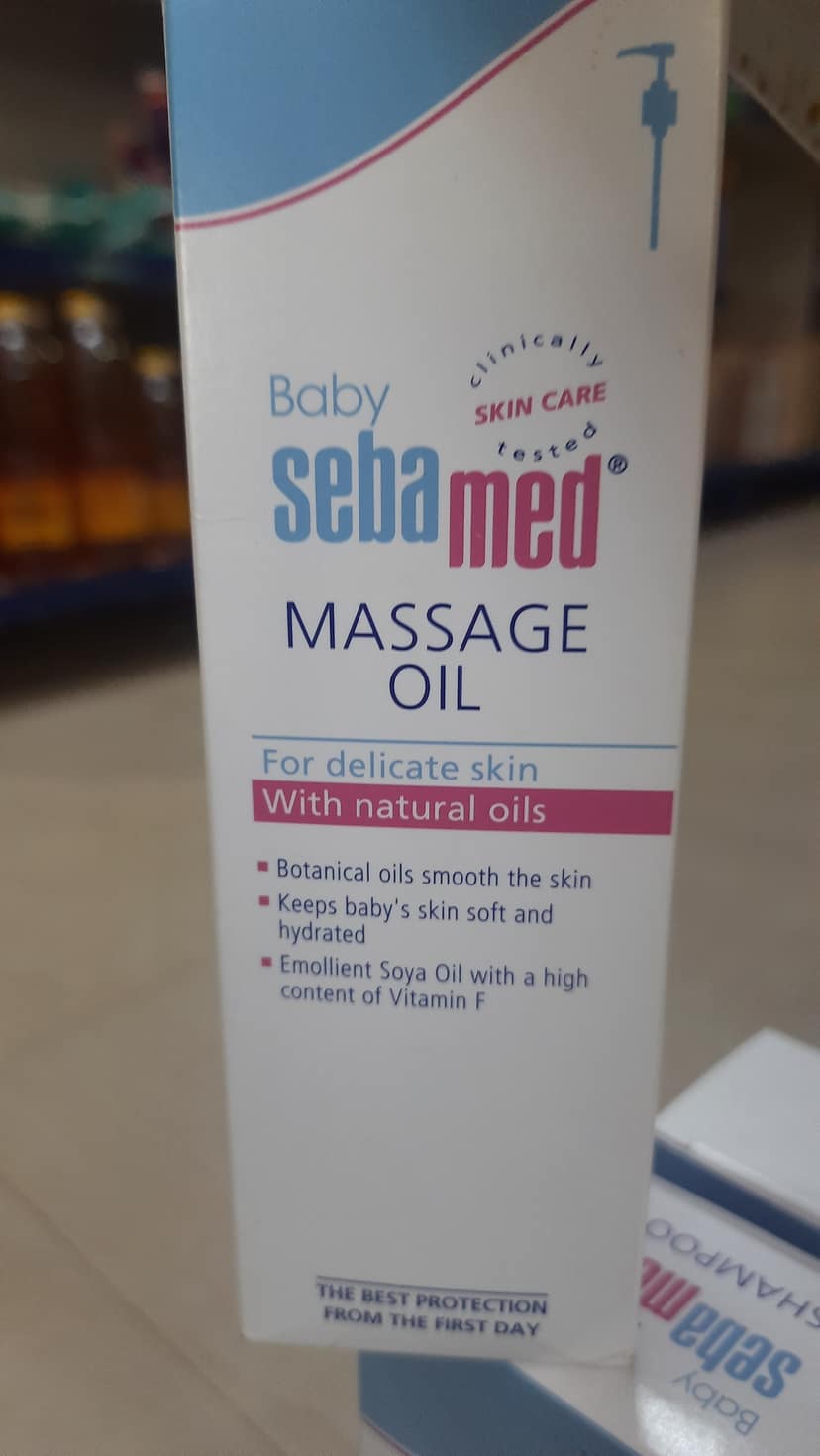 Sebamed massage oil