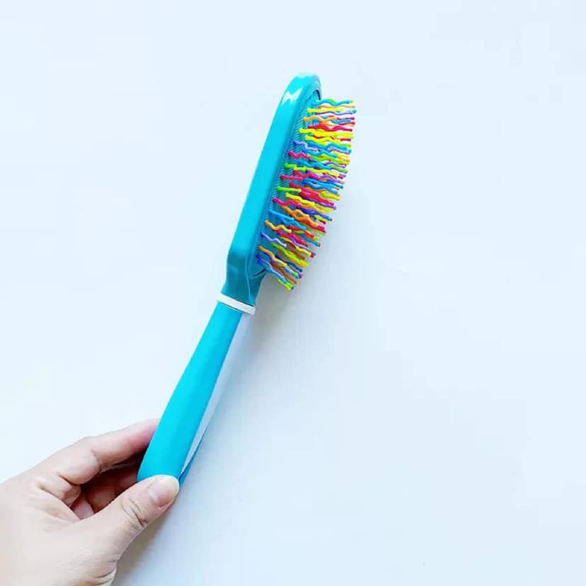 Q D Paddle Brush hair Detangle, Professional Styling Hair Brush For Men Women Blow Drying,Detangle, Smoothning Use For Detangling, Smoothening & Adding Volume view 5