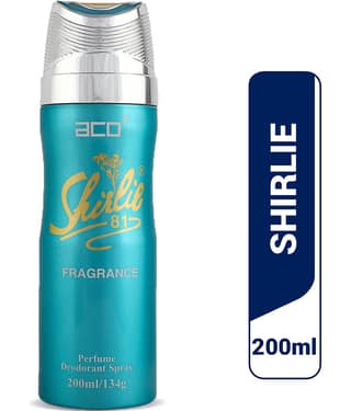 Aco Shirlie81 Deodorant Body Spray For Men & Women, 200ml