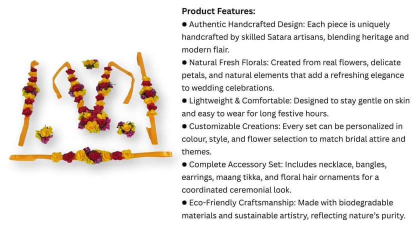 Haldi Jewellery 1 Set Each view 3