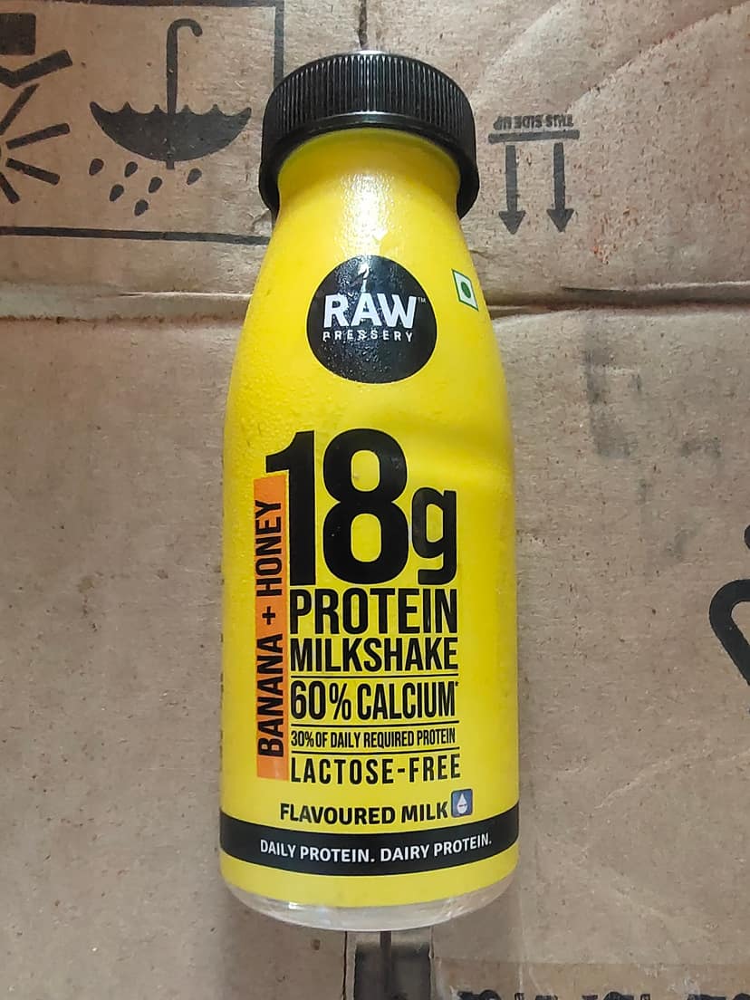 Raw Pressery Protein Milkshake - Banana Honey