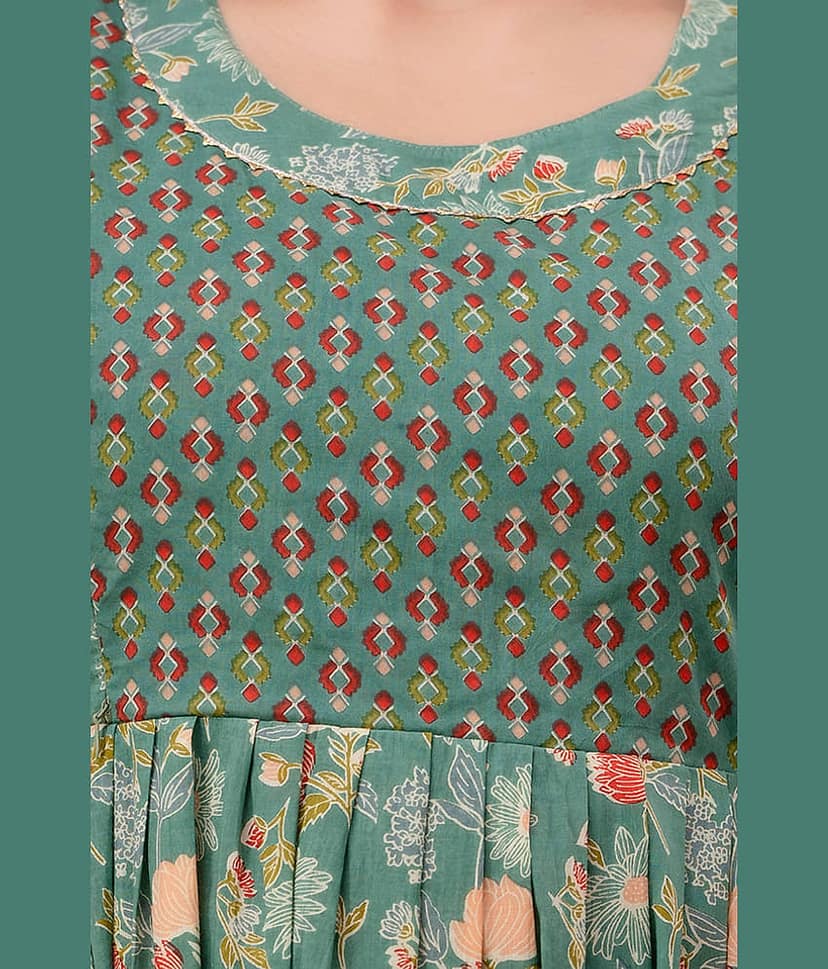Nevisha Style Multi Color Cotton Maternity Kurta Pack of 2 view 2
