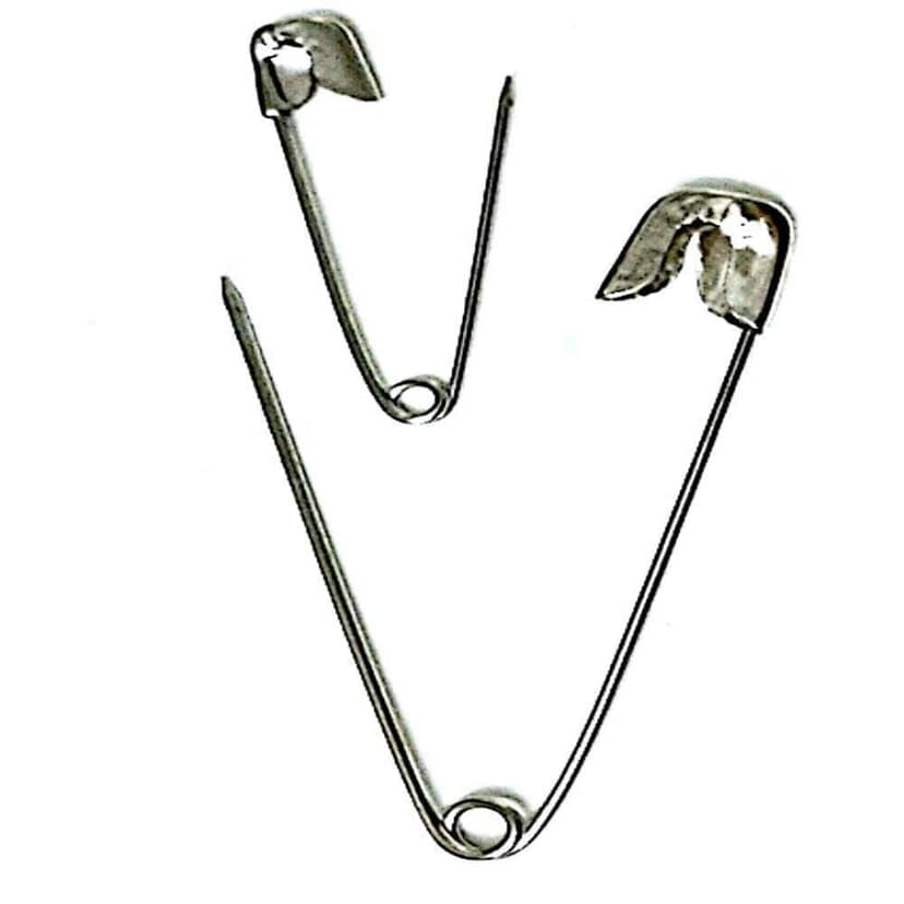 INDRICO Safety Pins for Women, Metallic (Pack of 100) view 4