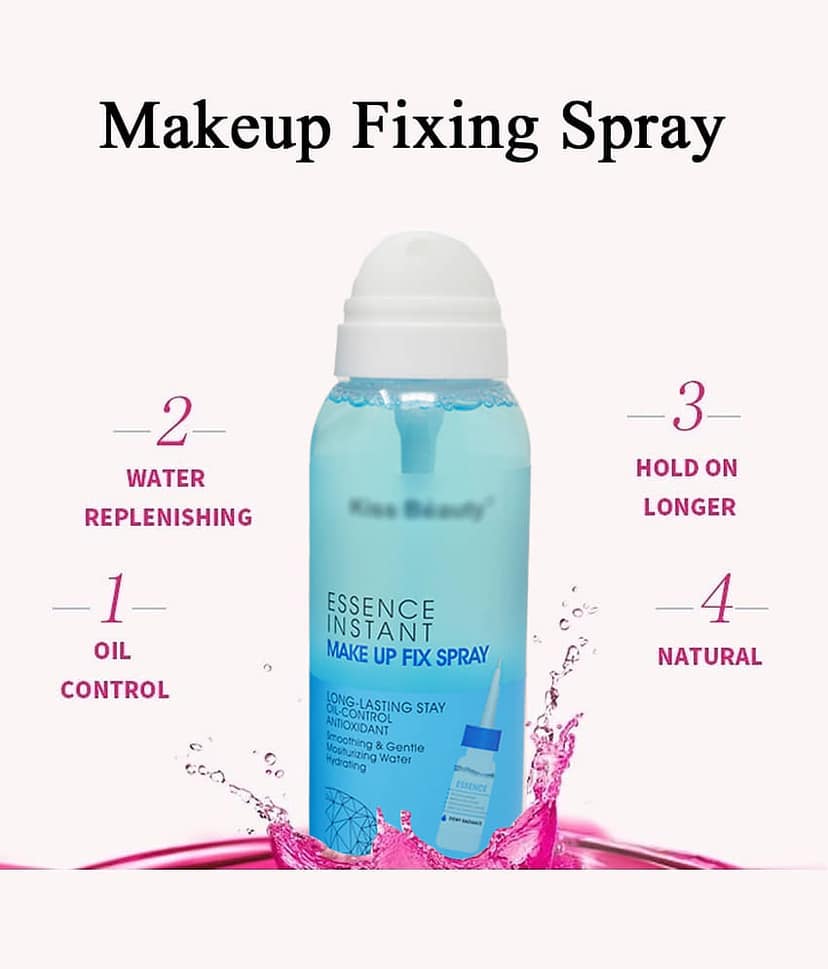 Adbeni Kiss Beauty Make Up Fixing Spray, Shade- 2057, 160g, With Skin Whitening