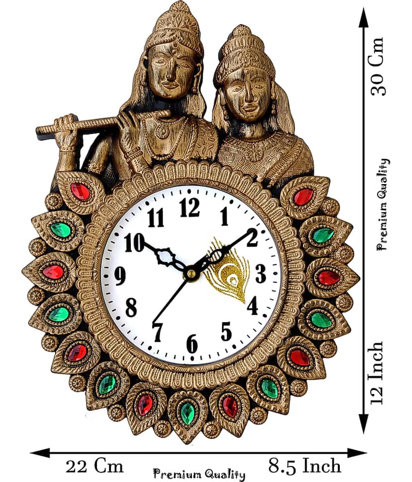 shivaira Assymetric Analog Wall Clock view 2