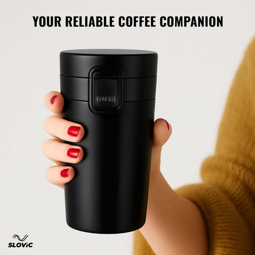 Slovic Coffee Tumbler - 400ml view 3