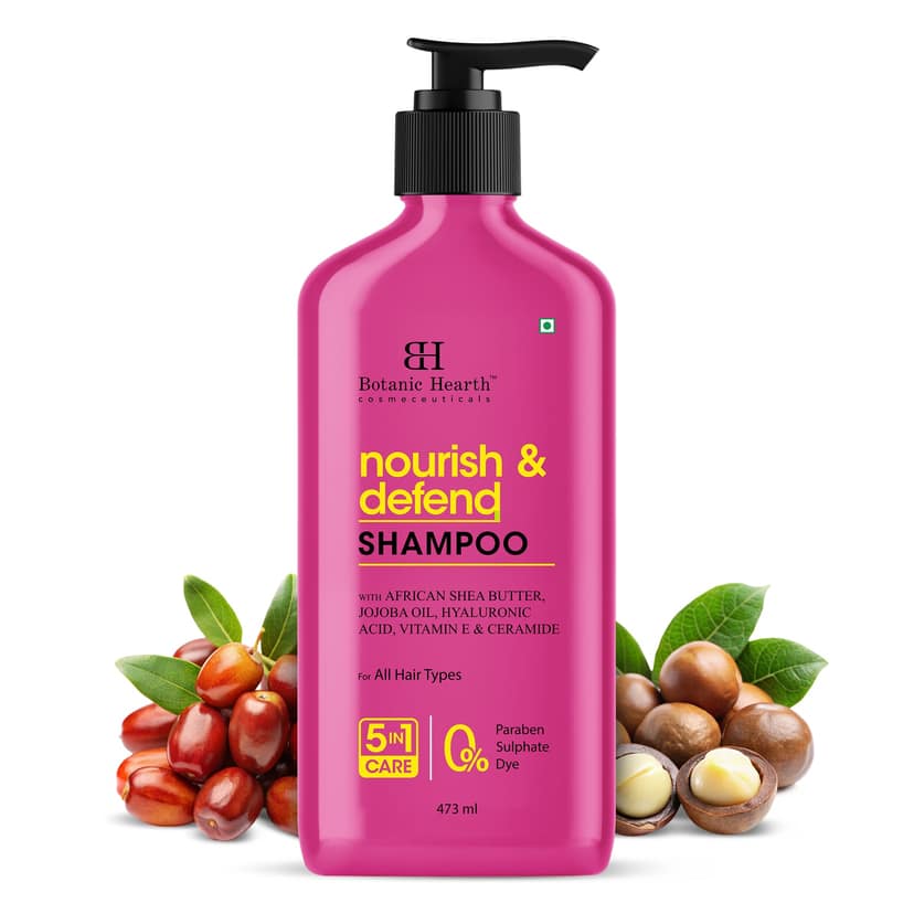 Nourish & Defend Shampoo with Vitamin E & Ceramide