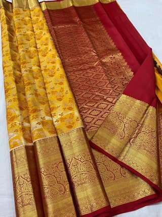 Kanchipuram pure silk sarees