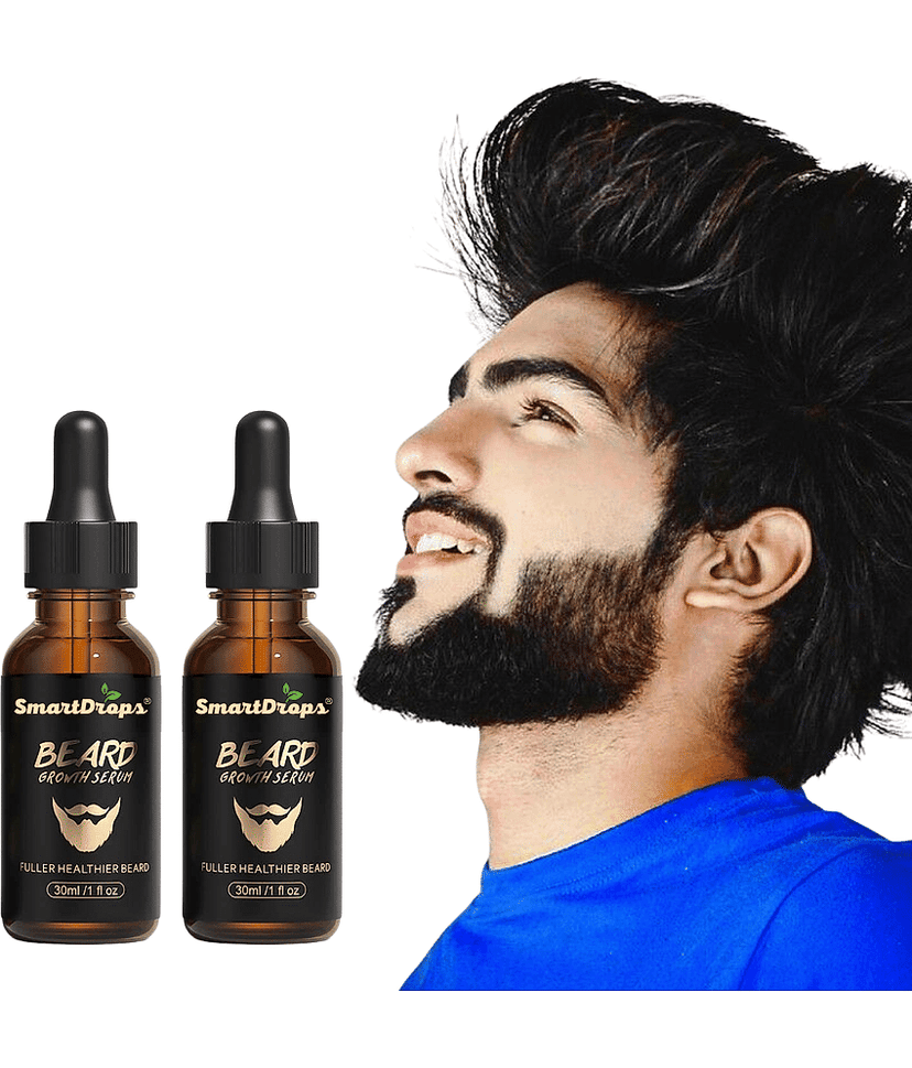Smartdrops - 30mL For a Shiny Beard Beard Oil ( Pack of 2 )