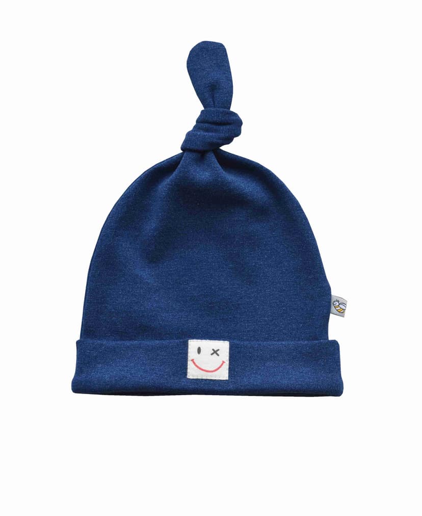 Baby's Denim Cap with Knot