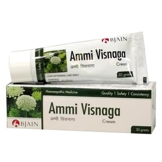 Ammi Visnaga Cream for Hypopigmentation and White Spots, 30gm ( pack of 4)