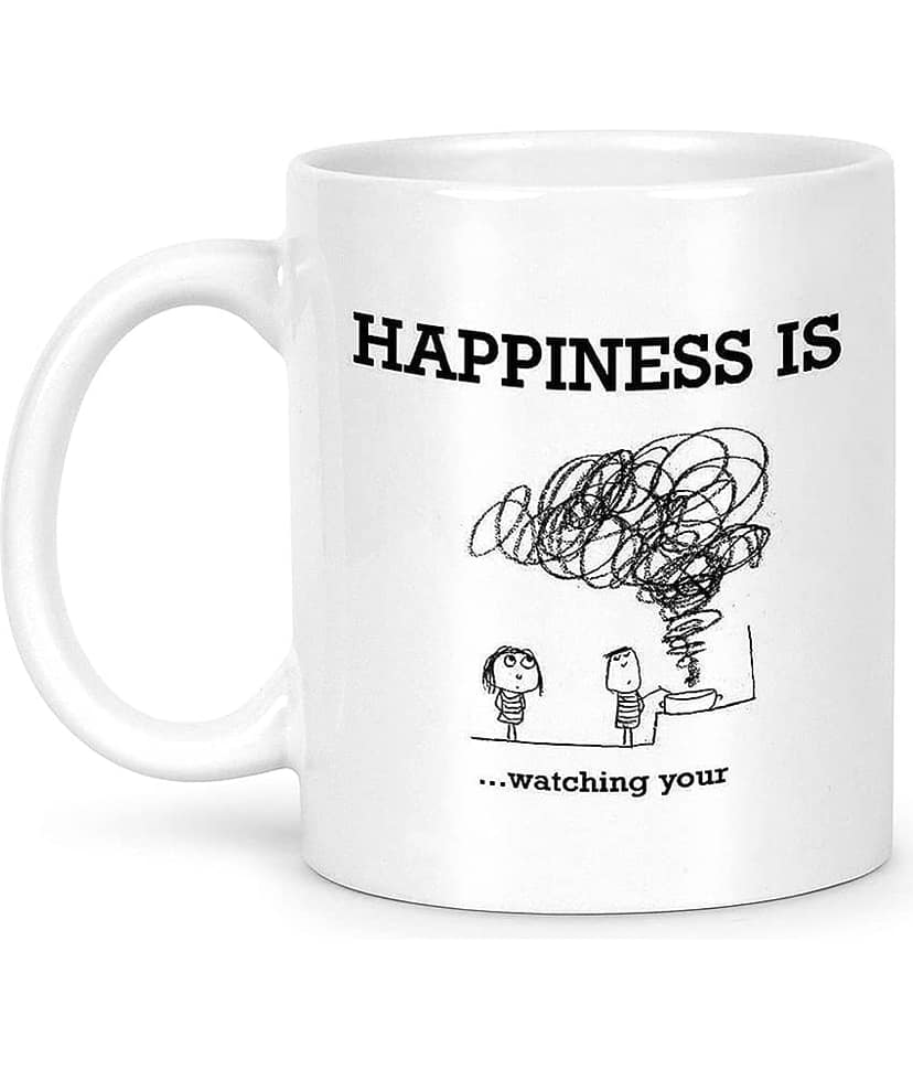 Idream Quote Printed Ceramic Coffee Mug 1 Pcs 330 mL view 2