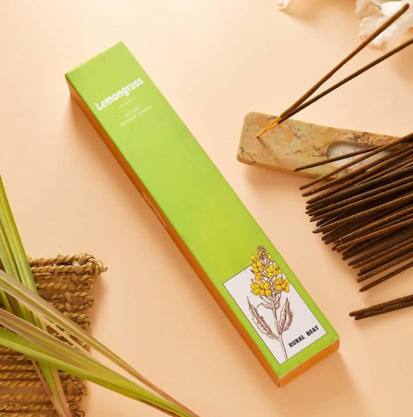 Rural Beat Lemongrass Incense Sticks