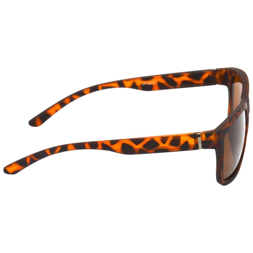 Hrinkar Brown Rectangular Sunglasses Brands Brown Frame Goggles for Men & Women - HRS491-TBWN-BWN view 3