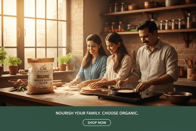 Organic Whole Wheat Flour -Premium Quality view 5