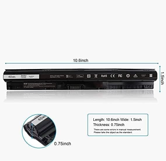 Laptop Battery Dell Inspiron 3451, 3458, 3551, 5558, 5758, Vostro 3458, 3558- Compatible view 2