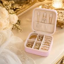 Portable Small Travel Jewelry Organizer Box