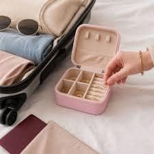 Portable Small Travel Jewelry Organizer Box view 3