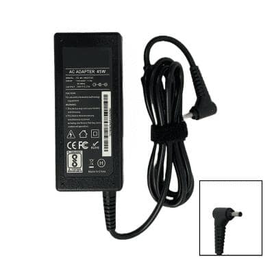 Asus Laptop Charger/Adapter 45W 19V/2.37A (Pin Size 4.0mm*1.35mm) -Compatible
