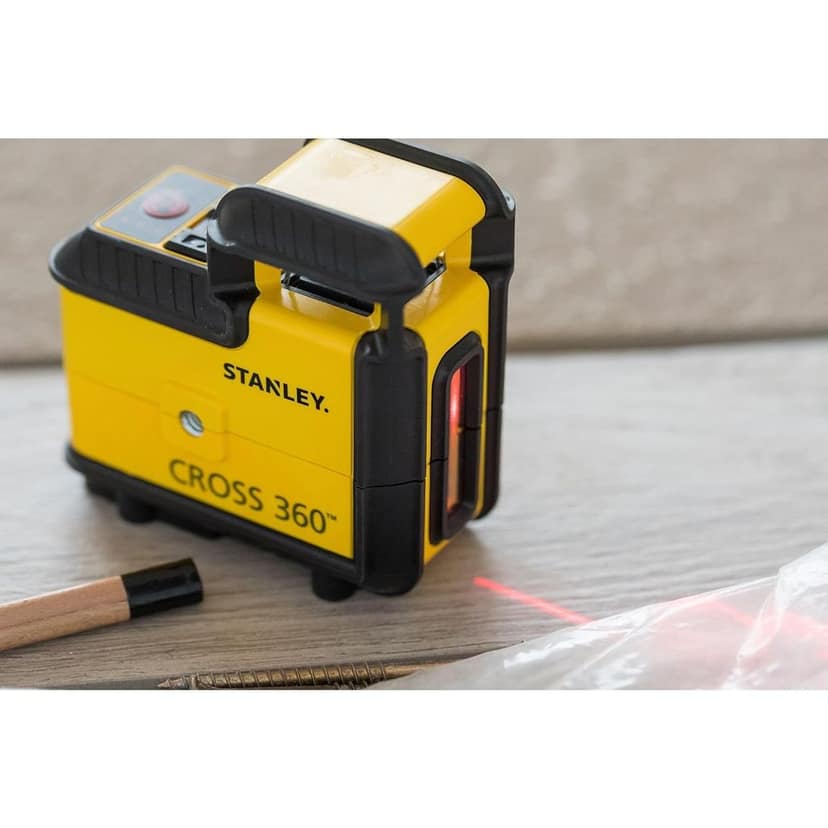 Stanley Laser Level 360° Cross Line Red Beam Laser Level STHT77504-1 view 8